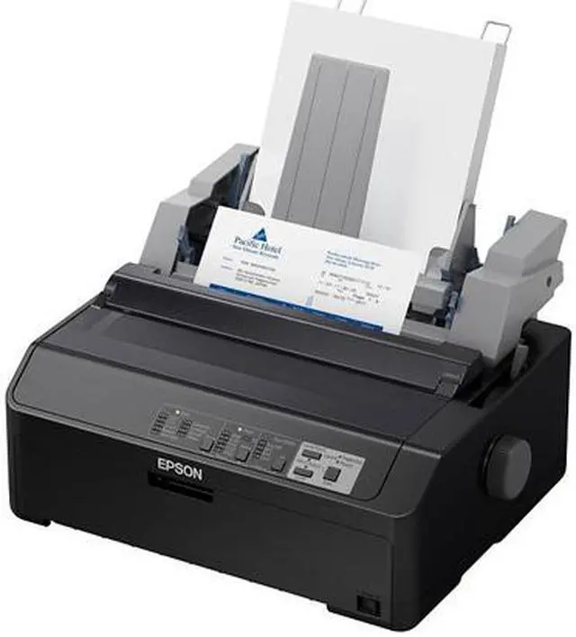 Alt view image 3 of 4 - Epson LQ-590II Monochrome Dot Matrix Printer