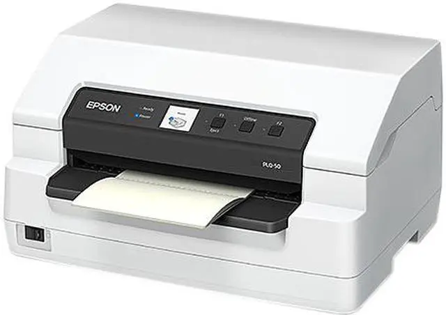 Alt view image 3 of 4 - Epson PLQ-50 24-pin Dot Matrix Printer Monochrome Energy Star C11CJ10201