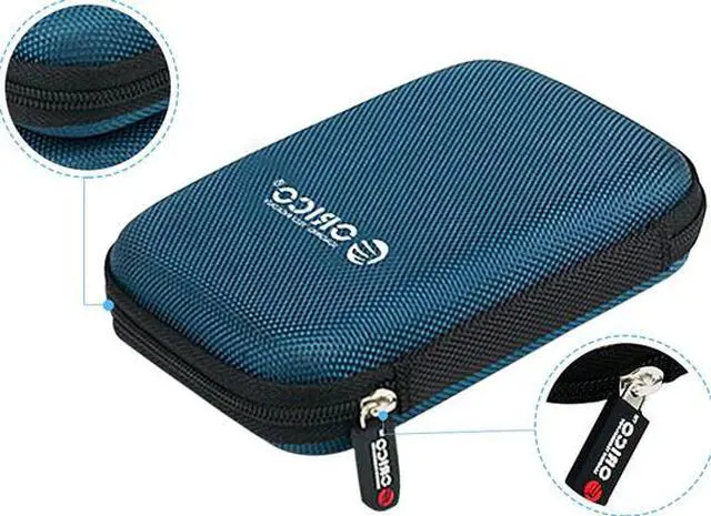 Alt view image 2 of 7 - [5 Color in Pack] ORICO Portable 2.5 inch HDD Protective Carry Case Cover Bag Carrying Shell Case for 2.5" HDD Protector Bag