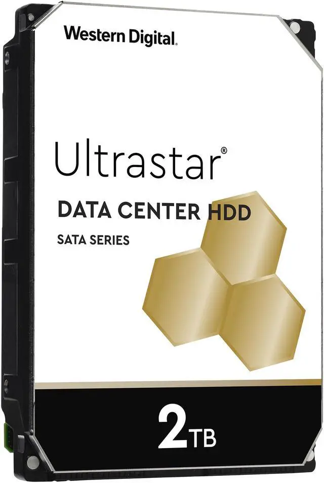Alt view image 3 of 4 - Western Digital Ultrastar 2TB DC HA210 7200 RPM SATA 6.0Gb/s 3.5" Data Center Internal Hard Drive - 1W10002