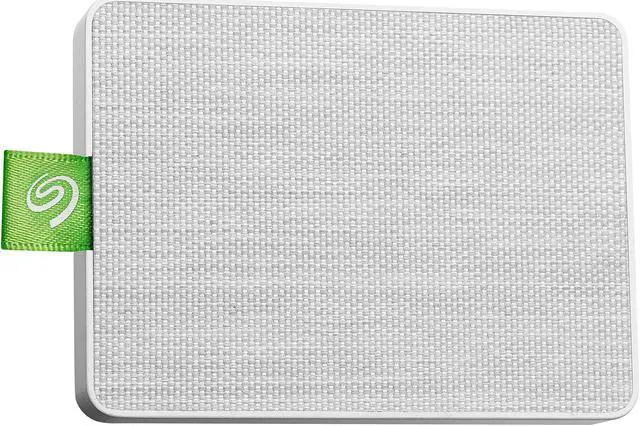 Alt view image 5 of 17 - Seagate Ultra Touch SSD 500GB External Solid State Drive Portable - White USB-C USB 3.0 for PC MAC and Lynx for Android, Mylio and Adobe (STJW500400)