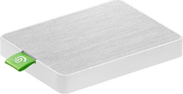 Alt view image 9 of 17 - Seagate Ultra Touch SSD 500GB External Solid State Drive Portable - White USB-C USB 3.0 for PC MAC and Lynx for Android, Mylio and Adobe (STJW500400)