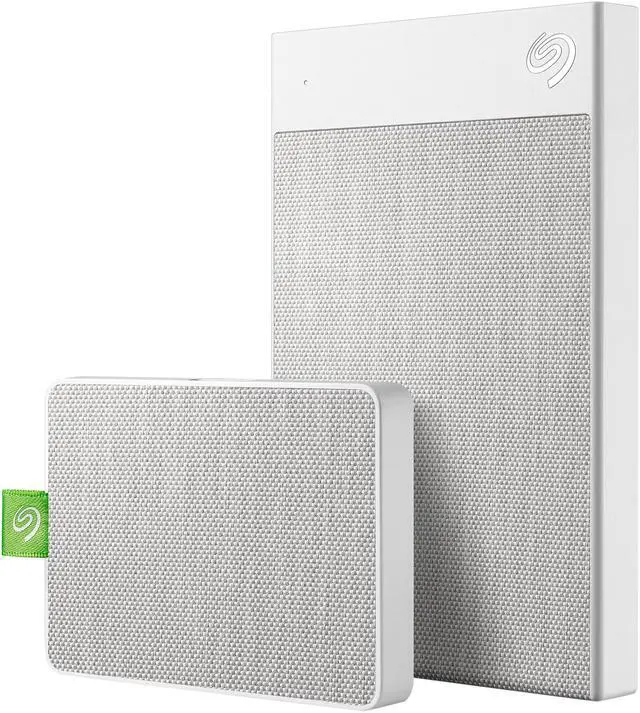 Alt view image 12 of 17 - Seagate Ultra Touch SSD 500GB External Solid State Drive Portable - White USB-C USB 3.0 for PC MAC and Lynx for Android, Mylio and Adobe (STJW500400)