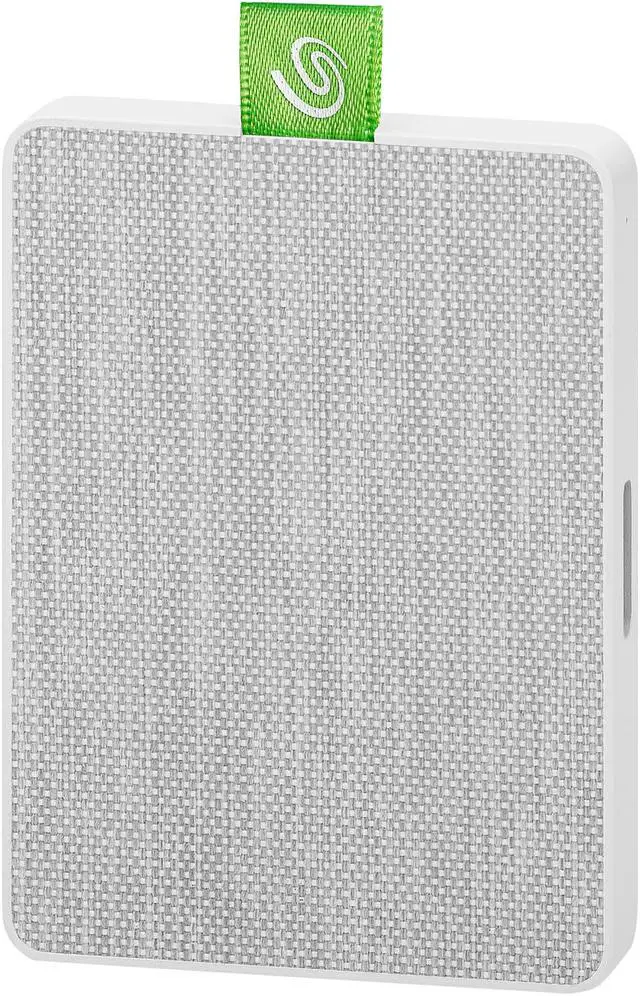 Alt view image 6 of 17 - Seagate Ultra Touch SSD 500GB External Solid State Drive Portable - White USB-C USB 3.0 for PC MAC and Lynx for Android, Mylio and Adobe (STJW500400)