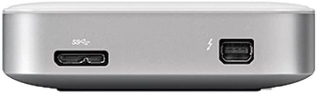 Alt view image 3 of 4 - BUFFALO MINISTATION 2 TB THUNDERBOLT / USB 3.0 PORTABLE HARD DRIVE WITH THUNDERB