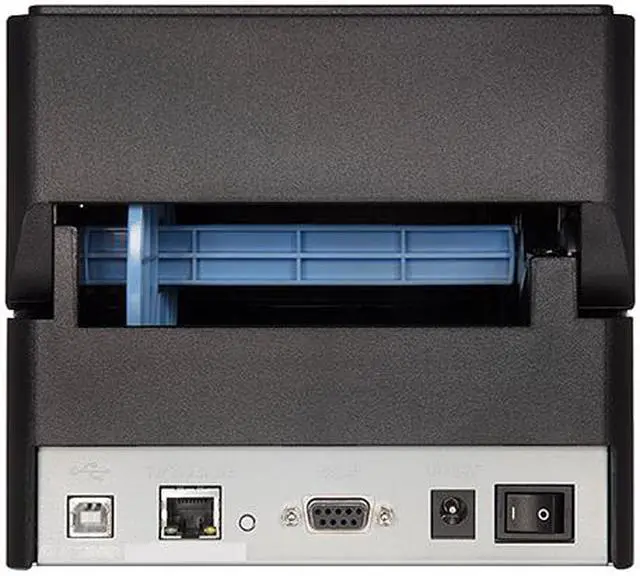 Alt view image 4 of 4 - Citizen CL-E300XUBNNA CL-E300 Series Compact LAN-as-standard Direct Thermal Barcode and Label Printer – USB/LAN/Serial – Black