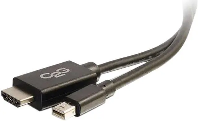 Main image of C2g 3Ft Mini Displayport To Hdmi Adapter Cable - Black - Taa