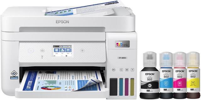 Main image of Epson EcoTank ET-4800 Wireless All-in-One Cartridge-Free Supertank Printer with Scanner, Copier, Fax, ADF and Ethernet - Certified ReNew
