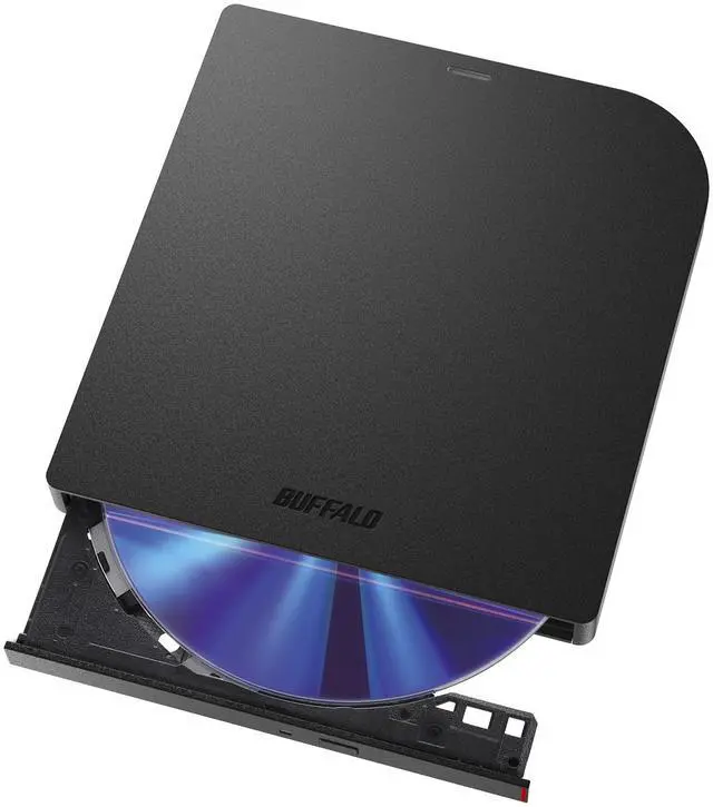 Alt view image 8 of 11 - Buffalo MediaStation BRXL-PUS6U3B-TAA Portable Blu-ray Writer BRXLPUS6U3BTAA