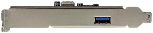 Alt view image 2 of 4 - StarTech 2-Port USB 3.1 (10Gbps) Card, USB-A, 1x External, 1x Internal, PCIe