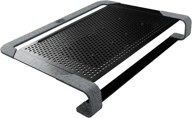 Alt view image 4 of 10 - Cooler Master Notepal U2 Plus V2 Laptop Air Cooler, Dual 80mm Moveable Fans, Lightweight Aluminum Cooling Pad, Polyester Fiber Dacron and Aluminum Material, Supports up to 17" Laptop