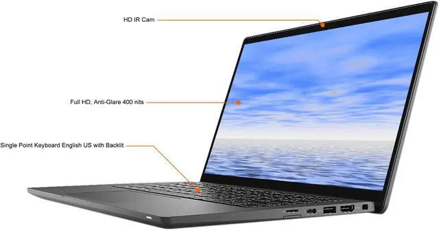 Alt view image 4 of 12 - DELL Laptop Latitude 7420 77TH8 Intel Core i7 11th Gen 1185G7 (3.00 GHz) 16 GB LPDDR4X Memory 256 GB PCIe SSD Intel Iris Xe Graphics 14" FHD 1920 x 1080 Windows 10 Pro 64-bit