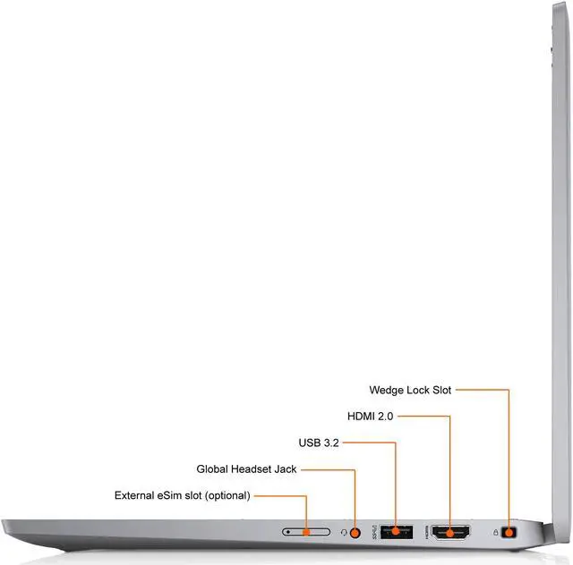 Alt view image 8 of 11 - DELL Laptop Latitude 5320 4JVT3 Intel Core i5 11th Gen 1145G7 (2.60 GHz) 8 GB Memory 256 GB PCIe SSD Intel Iris Xe Graphics 13.3" 1920 x 1080 Windows 10 Pro 64-bit