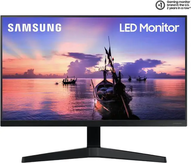 Alt view image 2 of 11 - Samsung T350 Series LF24T350FHNXZA 24" FHD 1920 x 1080 75Hz FreeSync IPS HDMI LED Monitor