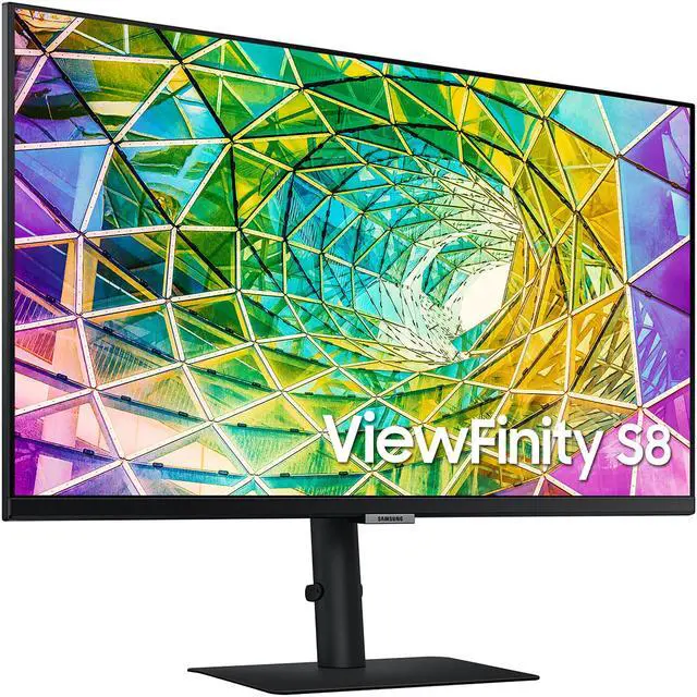 Alt view image 2 of 9 - Samsung ViewFinity S80A LS32A804NMNXGO 32" 4K UHD Computer/Vertical/ HDMI Monitor USB Port HDR10 (1 Billion Colors) TUV-Certified Intelligent Eye Care