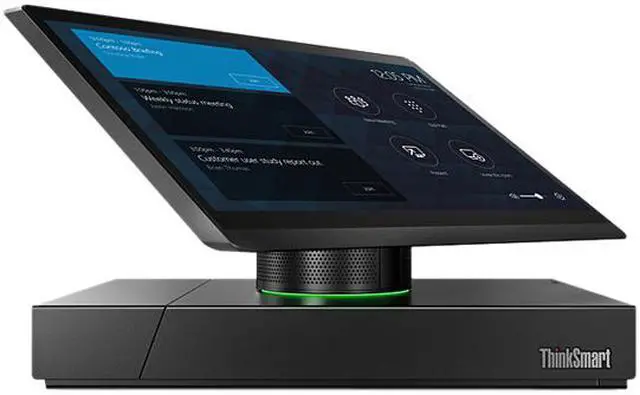 Alt view image 3 of 7 - Lenovo ThinkSmart Hub 500 10V50000US - 11.6" FHD Touch Display, Intel Core i5-7500T 2.70 GHz, 8 GB(4 GB x 2) DDR4, 128 GB M.2 PCIe NVMe SSD, WiFi + Bluetooth 4.1, Windows 10 IoT Enterprise