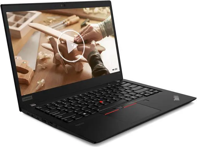 Main image of Lenovo ThinkPad T14s 14" Notebook - Full HD - 1920 x 1080 - Intel Core i7 (10th Gen) i7-10610U  - 16 GB RAM - 256 GB SSD - Black - Windows 10 Pro