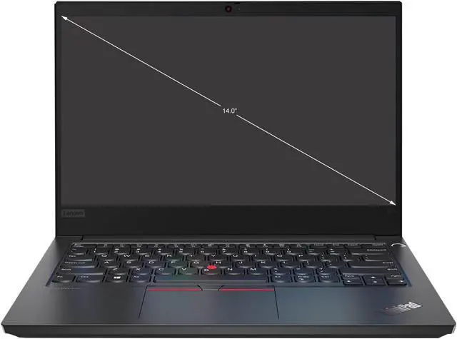 Alt view image 4 of 8 - Lenovo Laptop ThinkPad E14 Gen 2 (Intel) Intel Core i5-1135G7 8GB Memory 256 GB PCIe SSD Intel Iris Xe Graphics 14.0" Non-Touch Screen Windows 10 Pro 64-bit 20TA002CUS