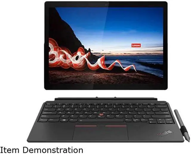 Main image of Lenovo ThinkPad X12 Detachable Intel Core i7-1180G7 16GB Memory 512 GB PCIe SSD Intel Iris Xe Graphics 12.3" 10-point Multi-touch 1920 x 1280 Detachable 2-in-1 Laptop Windows 10 Pro 64-bit 20UW000SUS