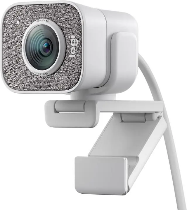 Main image of Logitech for Creators StreamCam Webcam for Streaming and Content Creation, Full HD 1080p 60 fps, Premium Glass Lens, Smart Auto-Focus, for PC/Mac - White