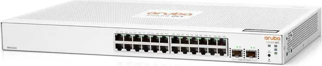 Alt view image 3 of 7 - HPE Networking Instant On 1830 24-Port Gb Smart Switch - 24x 1G |2X SFP | Fanless | US Cord (JL812A#ABA)
