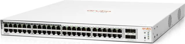 Main image of HPE Networking Instant On Switch 48p Gigabit CL4 PoE 4p SFP 370W 1830 (JL815A#ABA)