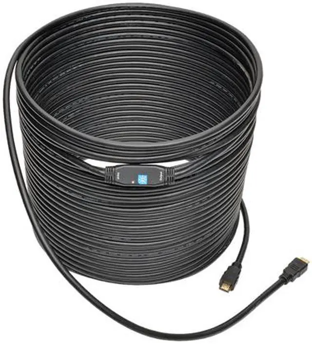 Alt view image 5 of 5 - Tripp Lite High Speed HDMI Cable Active Built-In Signal Booster M/M 100ft (P568-100-ACT)