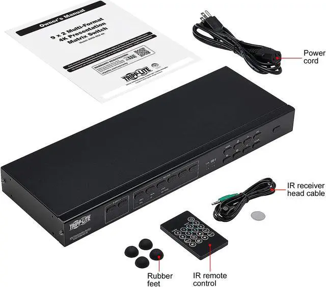 Alt view image 7 of 7 - 9X2 MULTIFORMAT PRES MATRIX SWITCH 4K