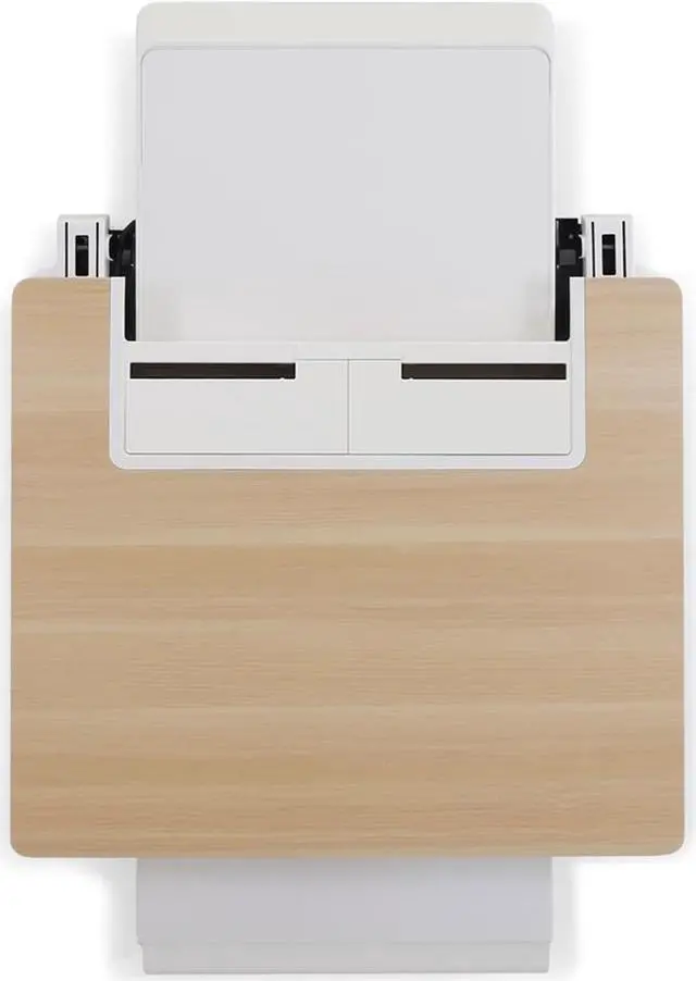 Main image of WORKFIT ELEVATE WALL DESK POWER ACCESS SNOW  MAPLE