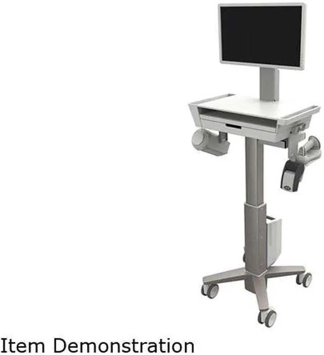 Alt view image 2 of 3 - CAREFIT SLIM 20 LCD CART 1 DRAWER