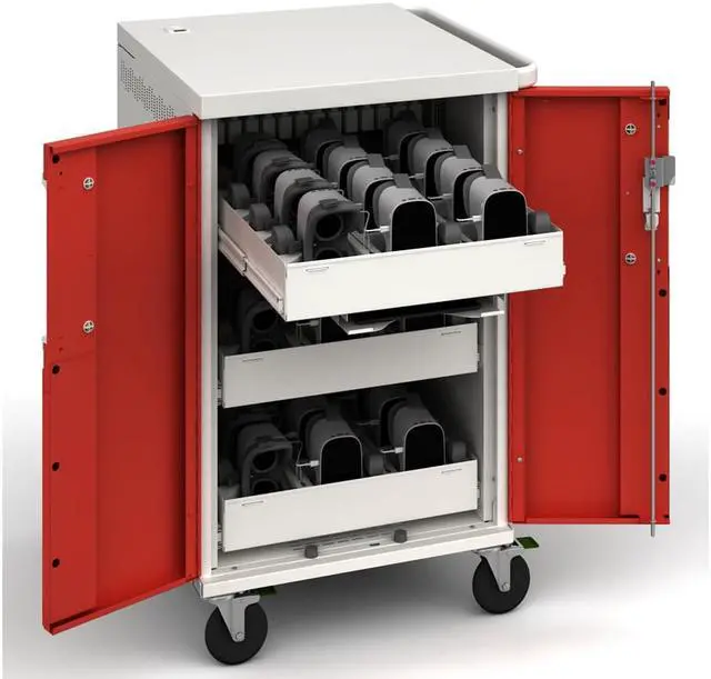 Alt view image 2 of 2 - 36UNIT LENOVO VIRTUAL REALITY CART GEN 2 HOLDS UP TO 36 MIRAGE VR S3 HEADSETS
