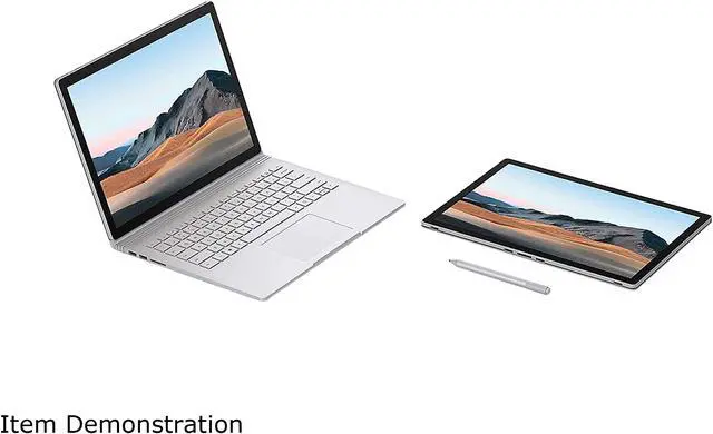 Alt view image 5 of 7 - Microsoft Surface Book 3 - with Keyboard Dock - Core i7 1065G7 / 1.3 GHz - Win 10 Pro - 16 GB RAM - 256 GB SSD - 13.5" Touchscreen 3000 x 2000 - GF GTX 1650 - Bluetooth, Wi-Fi - Platinum