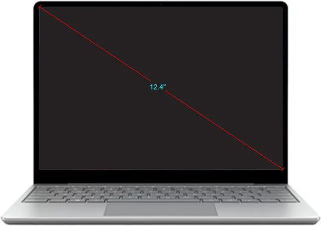 Alt view image 2 of 6 - Microsoft Laptop Surface Laptop Go Intel Core i5-1035G1 16 GB LPDDR4X Memory 256 GB SSD Intel UHD Graphics 12.4" 10 point multi-touch Windows 10 Pro 64-bit 14M-00001