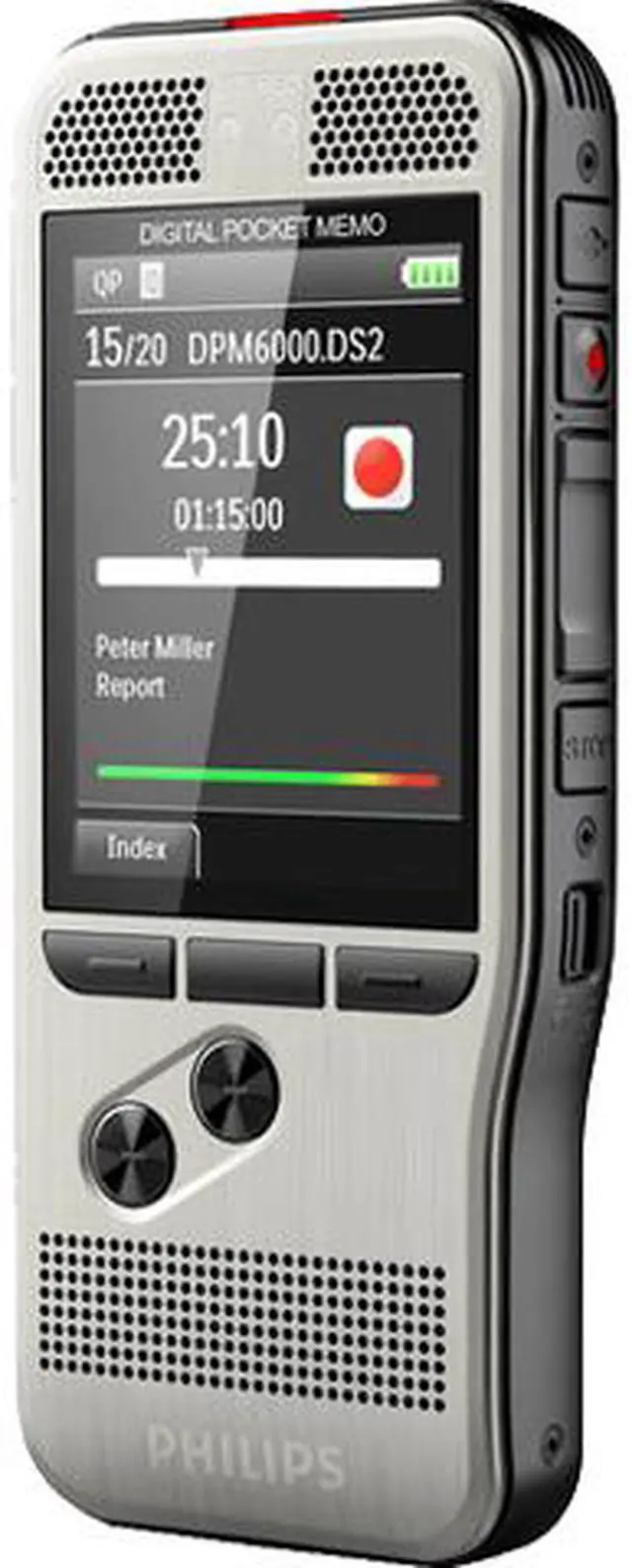 Main image of Philips DPM6000 PocketMemo Digital Voice Recorder with Push Button