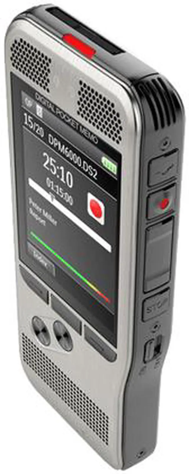 Alt view image 2 of 7 - Philips DPM6000 PocketMemo Digital Voice Recorder with Push Button