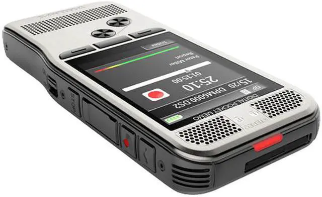 Alt view image 3 of 7 - Philips DPM6000 PocketMemo Digital Voice Recorder with Push Button