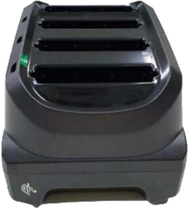 Main image of ZEBRA EVM TC21TC26 4SLOT BATTERY CHARGER REQUIRES POWER SUPPLY DC CABLE AND AC LINE CORD PWRBGA12V50W0WW CBLDC388A101 238440000R