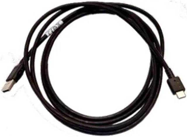 Main image of ZEBRA EVM CS6080 CORDLESS CRADLE CABLE USBC CRADLE TO USBA HOST CABLE 7FT 21M STRAIGHT BLACK