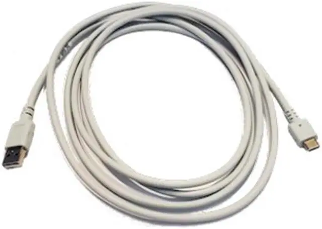 Main image of ZEBRA EVM CS6080 CORDLESS CRADLE CABLE USBC CRADLE TO USBA HOST CABLE 7FT 21M STRAIGHT HC WHITE