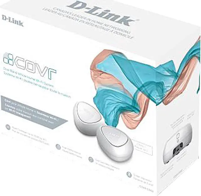 Alt view image 4 of 4 - D-Link NT COVR-C1202 AC1200 Whole Home Wi-Fi System (2pk)