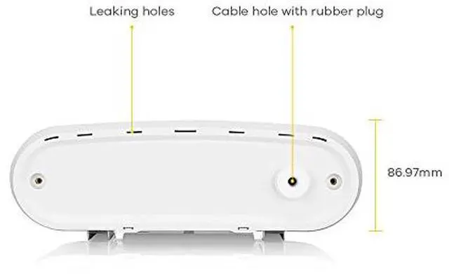 Alt view image 5 of 5 - ZyXEL Outdoor Waterproof Enclosure For Zyxel Indoor Access Points IPx5, OUTDOORENC