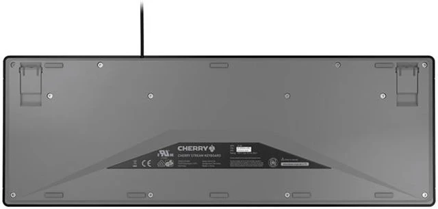 Alt view image 6 of 6 - CHERRY STREAM JK-8500DE-2 Black 105 Normal Keys 10 Function Keys USB Wired Keyboard, Germany Layout