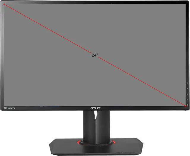 Alt view image 9 of 9 - ASUS ROG Swift PG248Q eSports Gaming Monitor - 24" FHD (1920 x 1080) 1ms, Overclockable 180 Hz, G-SYNC, DisplayPort 1.2, HDMI and USB 3.0 ports