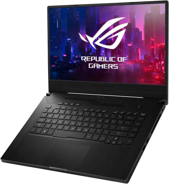 Alt view image 3 of 8 - ROG Zephyrus G15 - 15.6" 240Hz - GeForce RTX 2060 Max-Q - AMD Ryzen 9 4900HS - 16GB DDR4 - 1TB PCIe SSD - Win 10 Home - Ultra Slim Gaming Laptop (GA502IV-PH96)