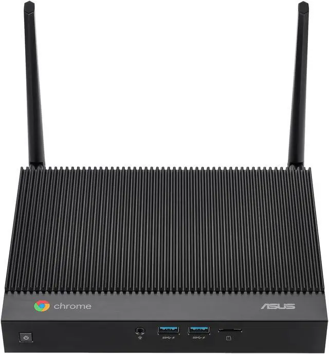 Alt view image 2 of 8 - ASUS Fanless Chromebox with Intel Celeron 5205U Processor, 4 GB Memory, 32 GB eMMC Storage, VESA Mount, Chrome OS (CHROMEBOX4-FC017U)