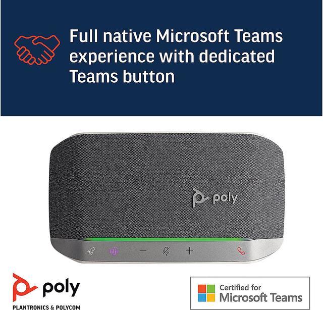 Poly - Sync 20+ Bluetooth Speakerphone - Personal Portable