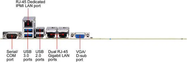 Alt view image 4 of 4 - Supermicro Motherboard MBD-H11DSI-NT-O Dual AMD EPYC 7001/7002-series SP3 SoC PCIe - Bulk packaging - - OEM