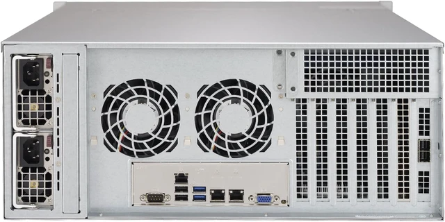 Alt view image 4 of 4 - Supermicro Storage Server, 6049P-E1CR24H-OTO-12, 240TB SAS3 HDDs, 2 x Xeon Gold 5218, Memory 192GB