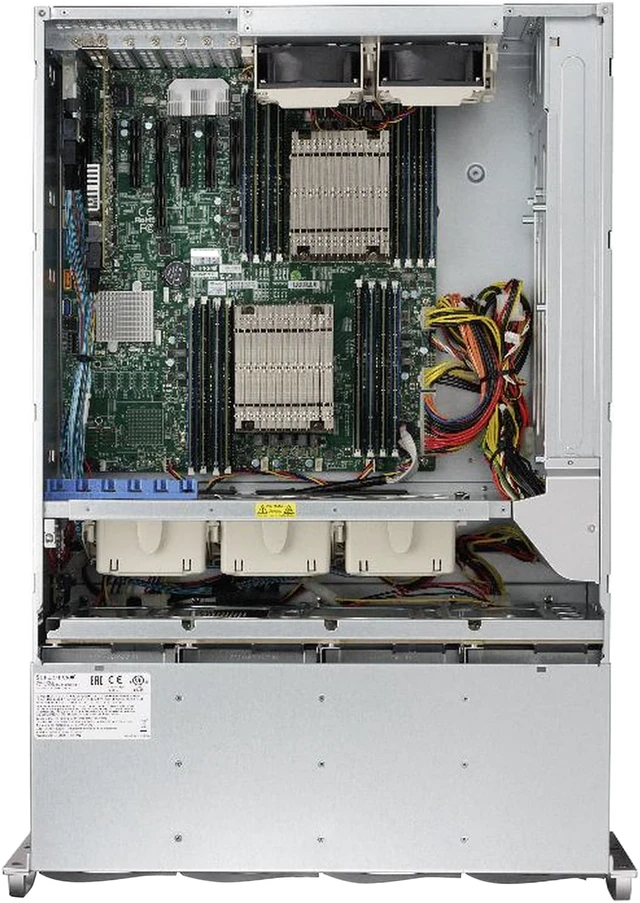 Alt view image 3 of 4 - Supermicro Storage Server, 6049P-E1CR24H-OTO-12, 240TB SAS3 HDDs, 2 x Xeon Gold 5218, Memory 192GB