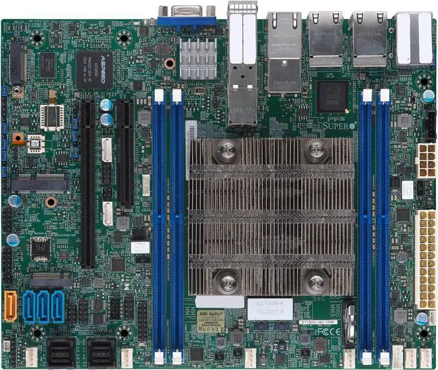 Main image of Supermicro MB MBD-X11SDV-8C-TP8F-O Xeon D-2146NT 256GB DDR4 PCIE M.2 Flex ATX